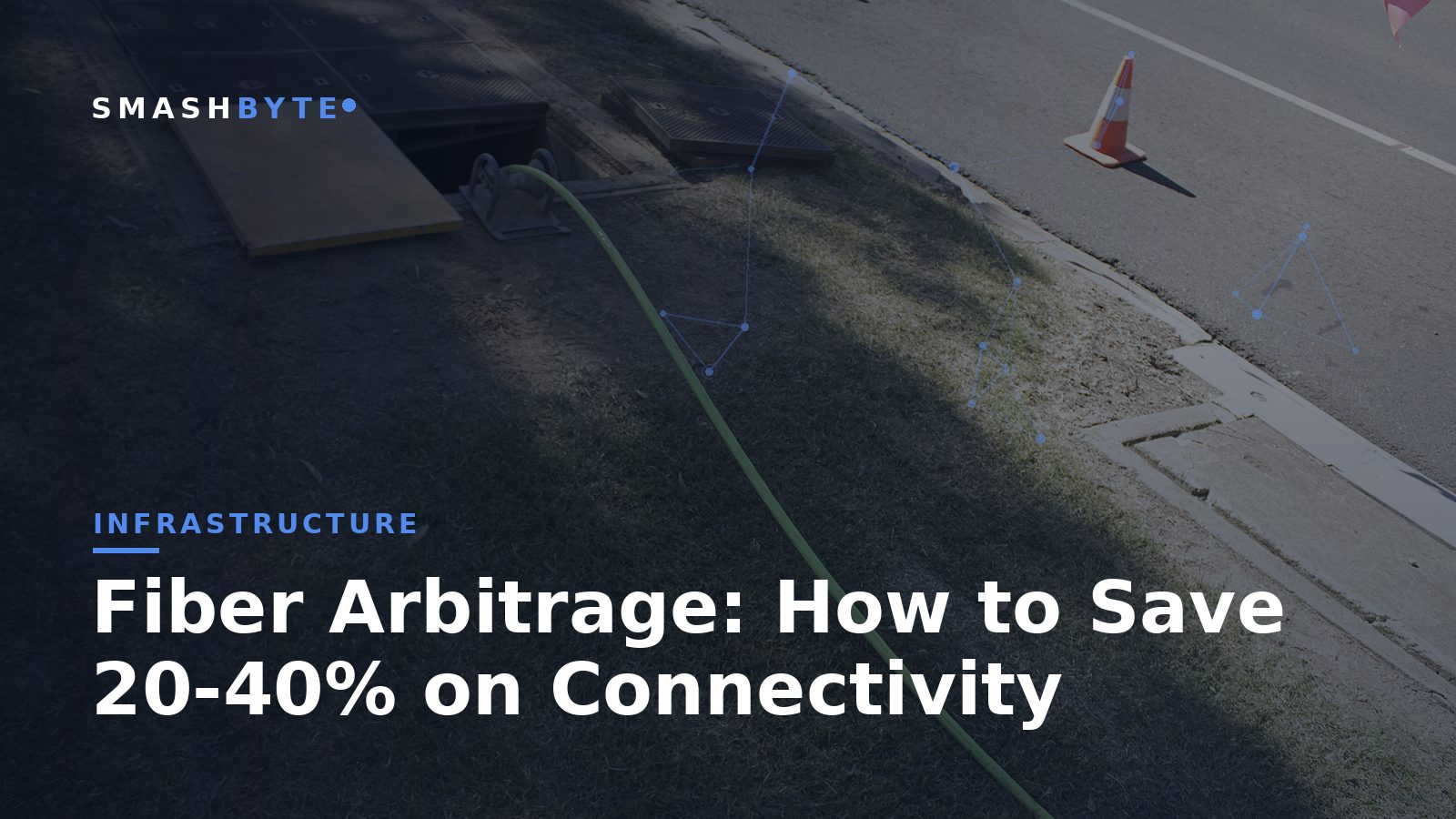 Fiber connectivity cost arbitrage — wholesale transport versus retail carrier pricing