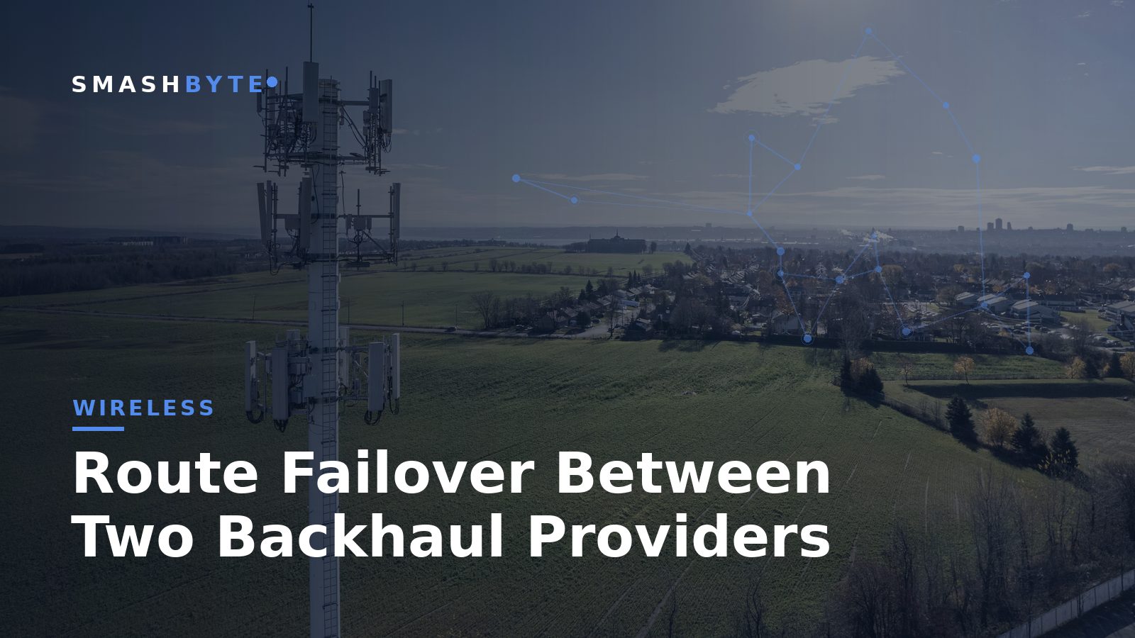 Route Failover Between Two Backhaul Providers